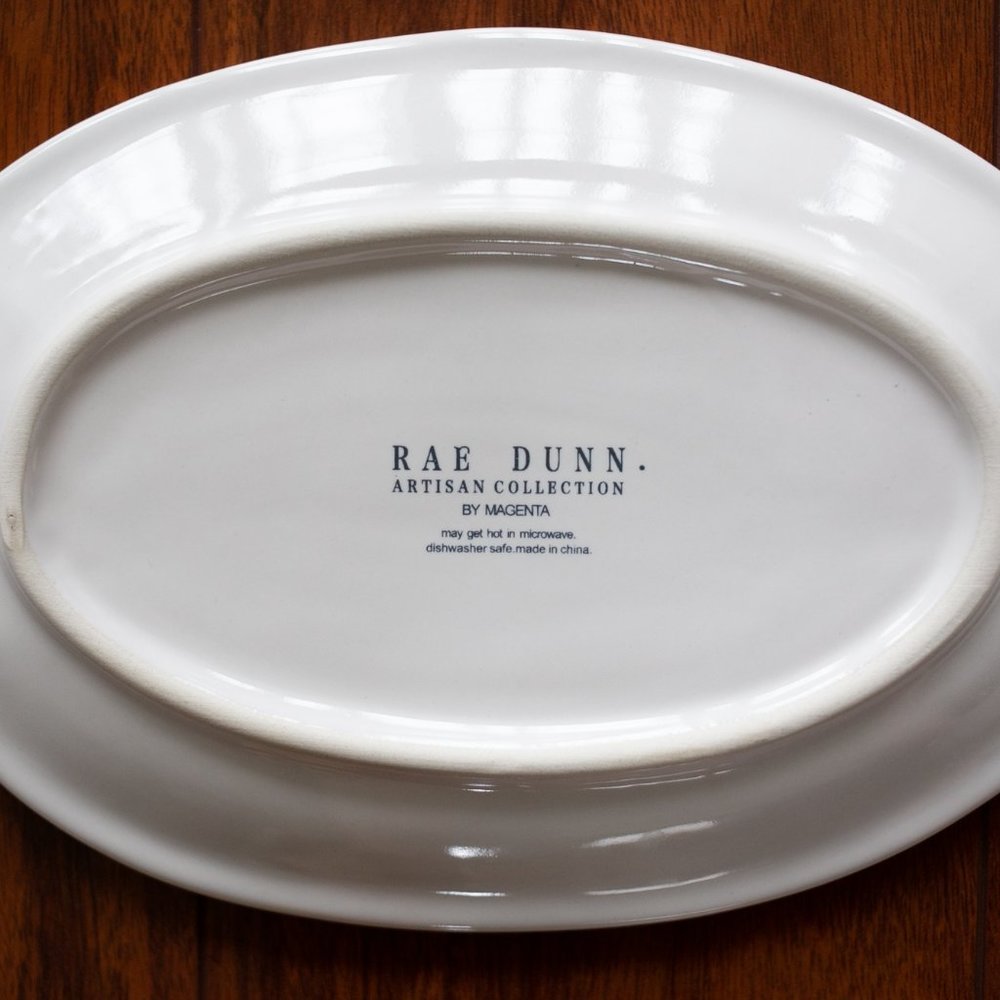 4x Rae Dunn Collection Snack Plates - Picture 3 of 4